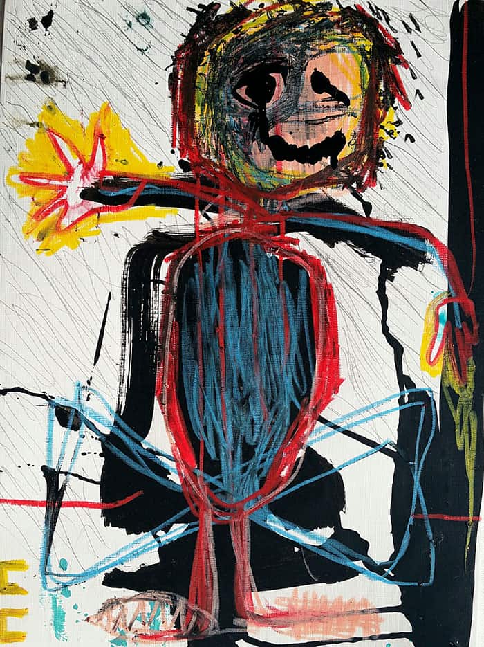 You are currently viewing BONHOMME ENTOURÉ DE ROUGE