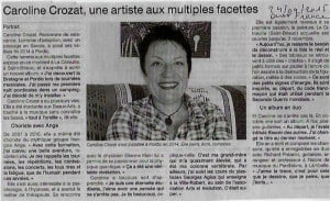 Lire la suite à propos de l’article Une artiste aux multiples facettes