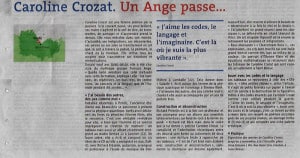 Lire la suite à propos de l’article Un ange passe