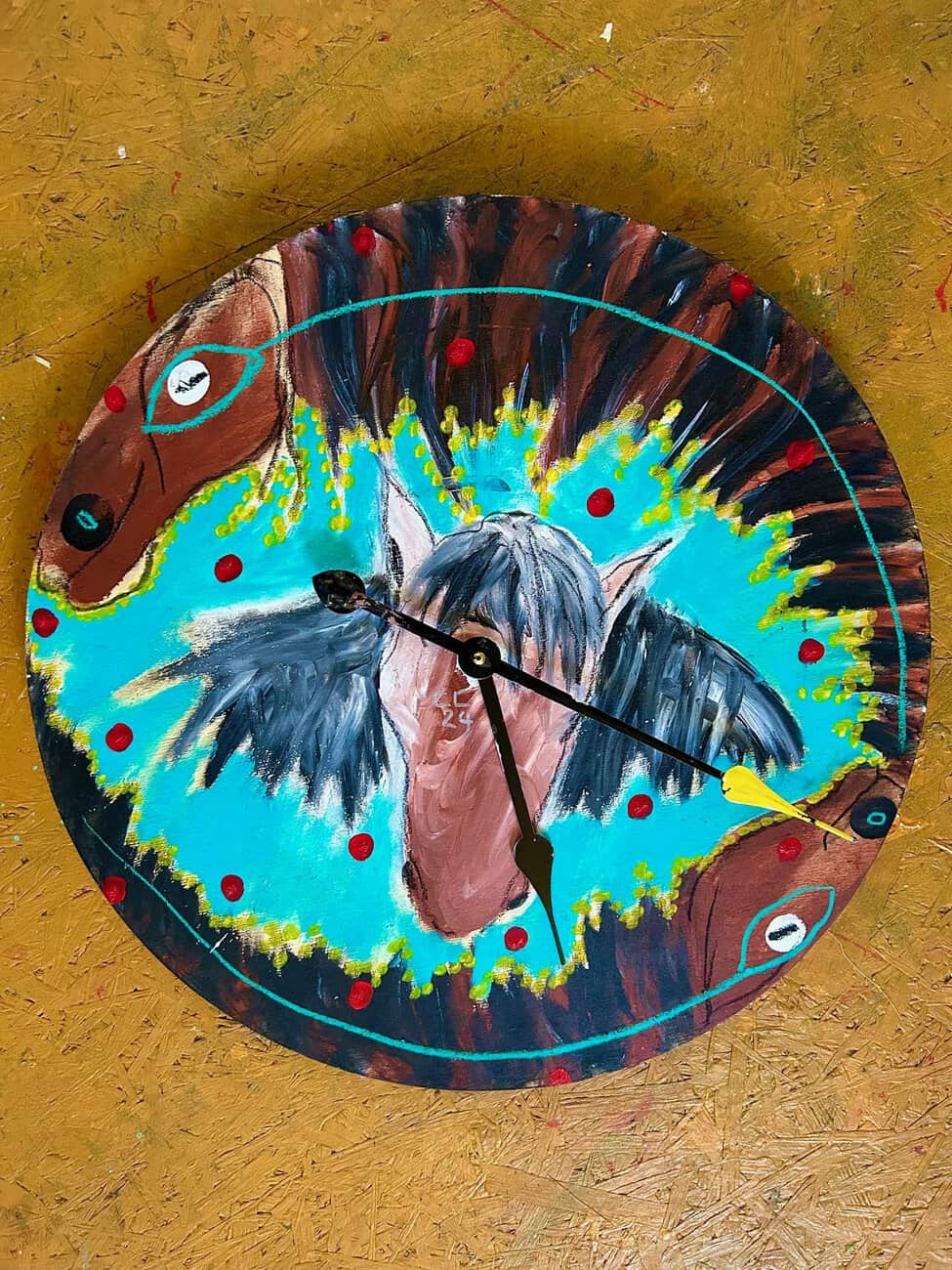 You are currently viewing horloge chevaux